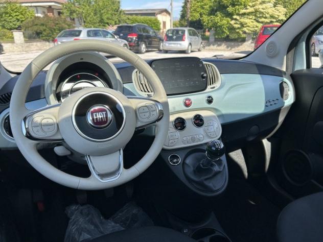 FIAT 500 1.0 Hybrid Dolcevita TETTO VETRO+CLIMA AUTO - Foto 9