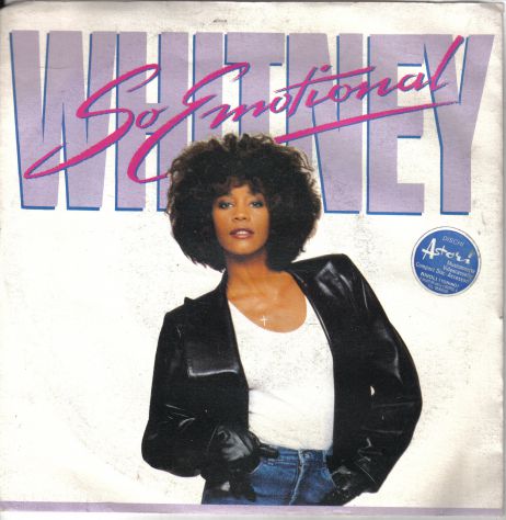 R84 - VINILE  WHITNEY HOUSTON SO EMOTIONAL