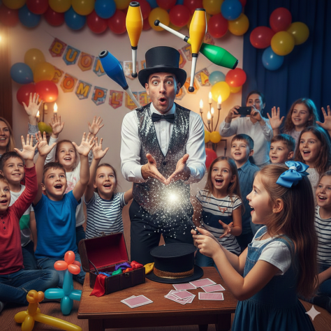 Animazione Matrimoni Bergamo: Intrattenimento Bimbi e Spettacoli Magia - Foto 3