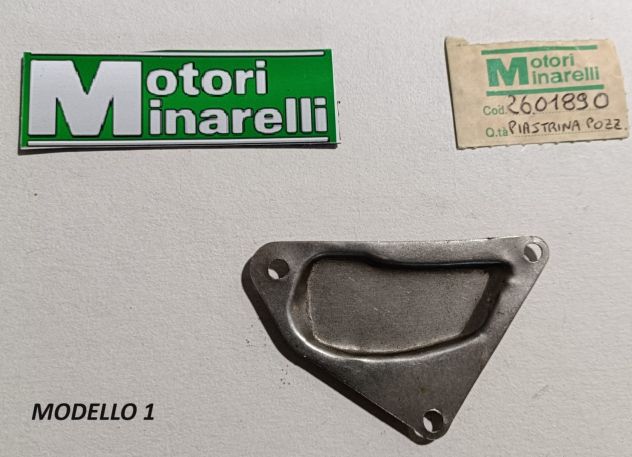 Piastra piastrina pozzetto olio motore Minarelli MC 2601890 - Foto 2
