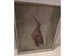QUADRO OLIO SU LEGNO DI ANTIQUARIATO FIRMATO CON CORNICE