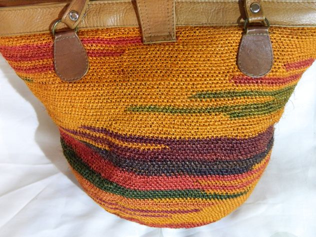 Borsa Shigra artigianale Ecuador - Foto 6