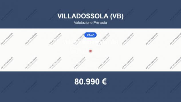 Immobile in asta di 165 m², box auto in vendita a Villadossola