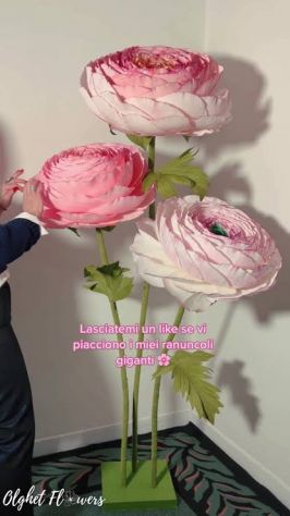 Fiori di Carta Giganti Personalizzati fatti a mano - Foto 2