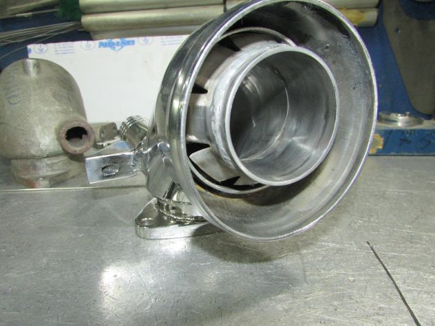 GOMITO/RISER in ACCIAIO INOX AISI 316L COMPATIBILE CON MOTORE: YANMAR - Foto 2