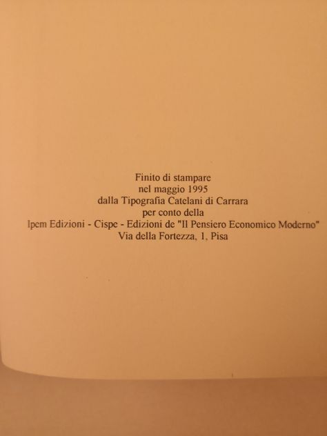 Libro "Tra economia e Storia" - studi in memoria di Gino Barbieri - Foto 6