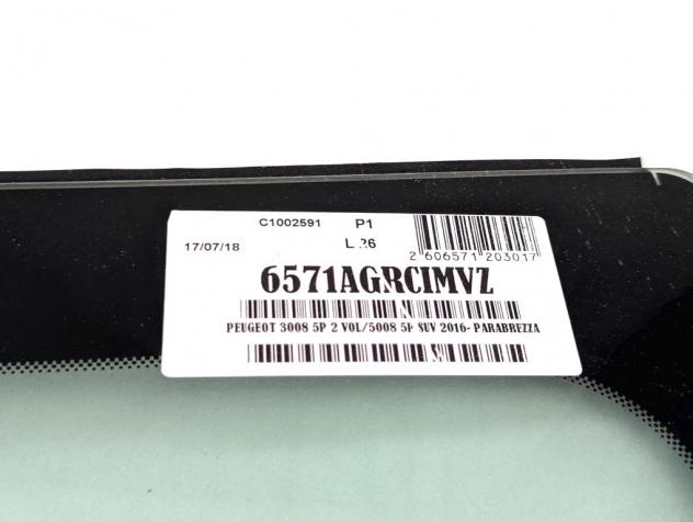 1617361880 PARABREZZA ANTERIORE PEUGEOT 3008 2.0 D 110KW AUT 5P (2016) RICAMBIO NUOVO - Foto 4