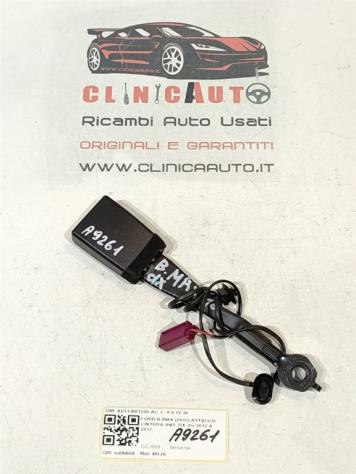 AGGANCIO CINTURA DI SICUREZZA ANT DX FORD B - Max Berlina AV11-R61208-AC M1JA (12)