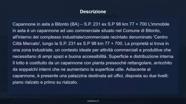 Immobile in asta di 1611 m² in vendita a Bitonto - Foto 7