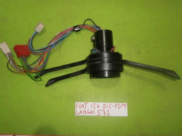 DEVIOLUCI PER FIAT 126 BIS FSM "LARGHI 572" 3 SPINOTTI 6+5+4 PIN LIGHT SWITCH