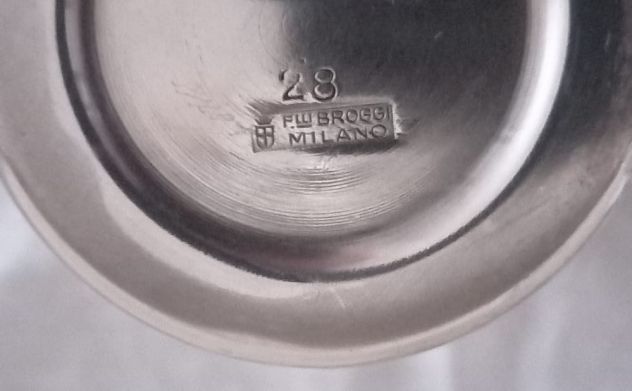 Shaker pubblicitario vintage F.lli Broggi Milano - Foto 3