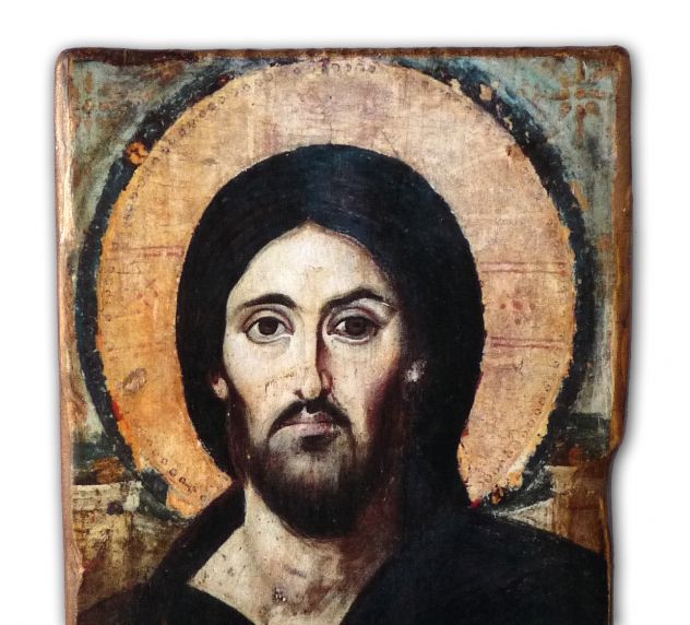 ICONA : Cristo Pantocrator di  Sinai, VI secolo - Foto 5