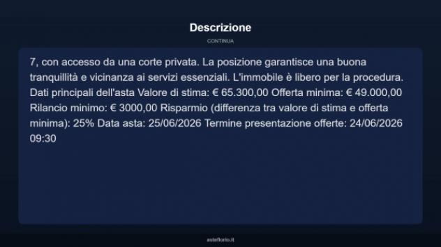 Immobile in asta di 63 m², box auto in vendita a Campagna - Foto 13