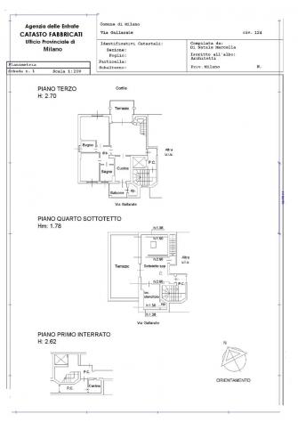 V001594 - Milano, Via Gallarate 124 – Appartamento su due livelli con terrazzi e box auto - Foto 6