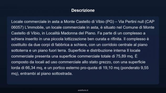 Immobile in asta di 75 m² in vendita a Monte Castello di Vibio - Foto 4