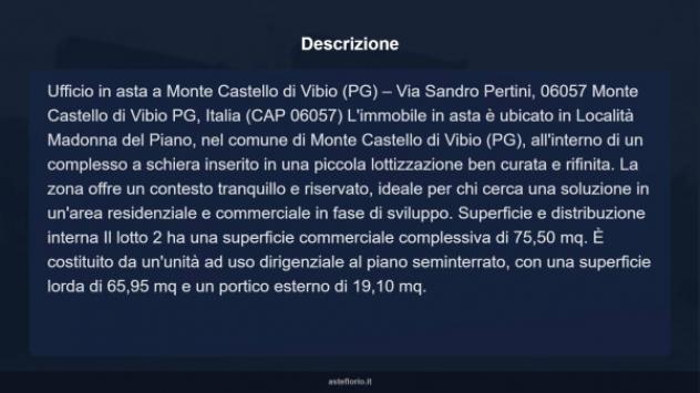 Immobile in asta di 75 m² in vendita a Monte Castello di Vibio - Foto 3