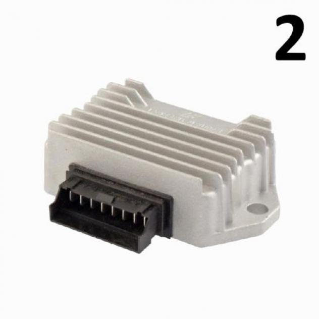 Regolatore tensione 8 pin per scooter Piaggio 50 - 125 - Foto 4