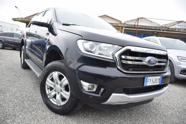 FORD Ranger 4x4 PICK UP DOPPIA CABINA - GANCIO TRAINO - 2.0 TDCI 170CV - 6m - LIMITED FULL - NAVI - PELLE - ADAS - SENSORI - CRUISE - BT - RETROCAMERA - Foto 10