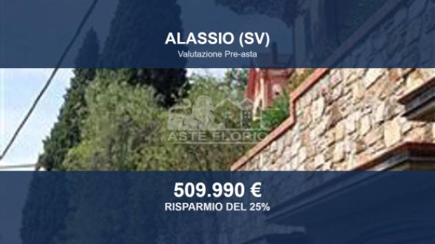 Immobile in asta di 123 m² con più di 5 locali e box auto in vendita a Alassio