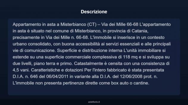 Immobile in asta di 118 m² in vendita a Misterbianco - Foto 7