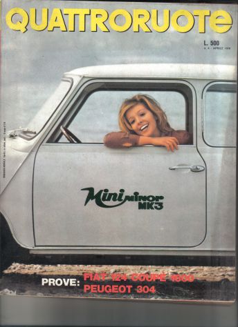 QUATTRORUOTE 1970