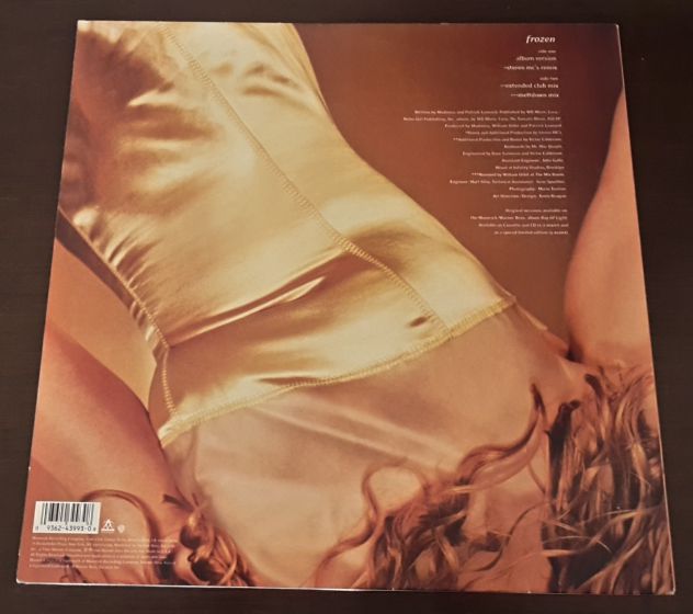 MADONNA, frozen, Etichetta: Maverick 0 9362-43993-0 8, Made in U.S.A. 1998. - Foto 9