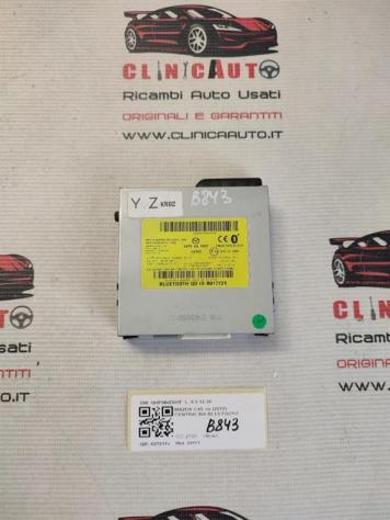 MODULO CONTROLLO BLUETOOTH MAZDA CX-5 Serie GHP966DH0F SHY1 diesel 2191 (1216)