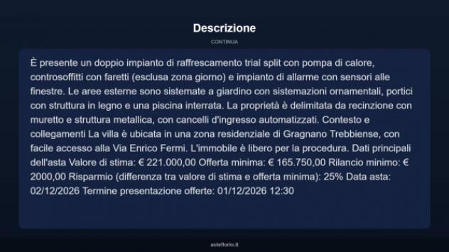 Immobile in asta di 294 m² con più di 5 locali in vendita a Gragnano Trebbiense - Foto 13