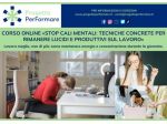 Corso online stop ai cali mentali: tecniche per rimanere produttivi sul lavoro