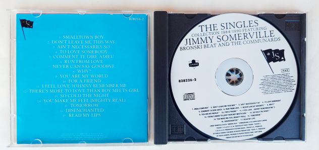 CD Jimmy Somerville Bronski Beat and The Communards 1984/1990 greatest hits - Foto 4