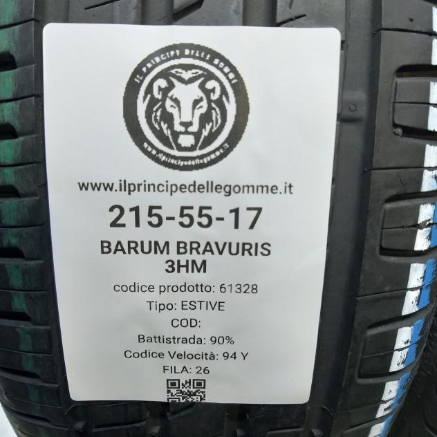 2 GOMME 215 55 17 BARUM A61328 - Foto 2