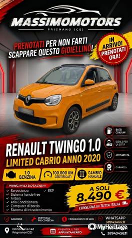 Renault Twingo 70 CV LIMITED CABRIO