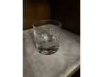 set di 6 tumbler bassi di cristallo