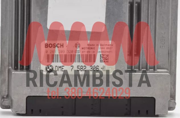 7582306 BMW X5 E70 centralina motore Bosch 0261209320