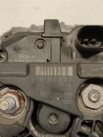 ALTERNATORE VOLKSWAGEN Golf 6 Berlina 06F903023F CAY diesel 1598 (0812) - Foto 3