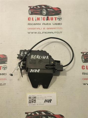SERRATURA PORTELLONE POSTERIORE BMW Serie 3 E90 Berlina 7840617 (0508)