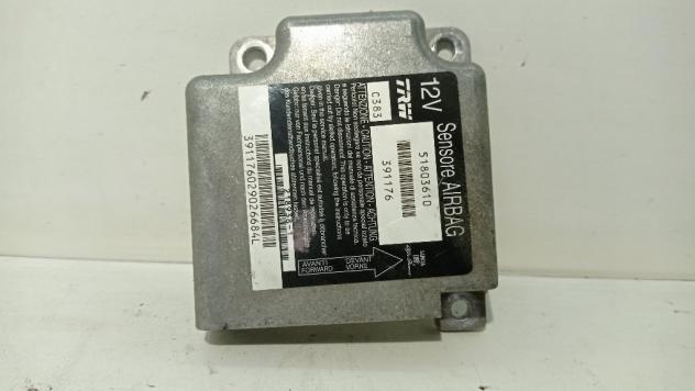 KIT AIRBAG COMPLETO FIAT Panda 2° Serie 188A4000 (0310) - Foto 3