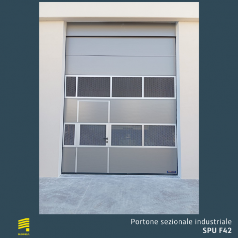 Portone sezionale industriale Hörmann SPU F42 2,300 m x 3,500 m