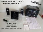 Casse PC TRUST 2.1 X-pert touch, come nuove