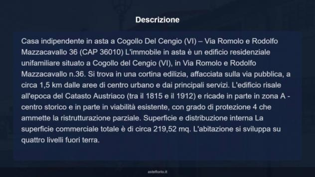 Immobile in asta di 219 m² in vendita a Cogollo del Cengio - Foto 18