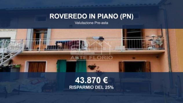 Immobile in asta di 112 m² con più di 5 locali in vendita a Roveredo in Piano