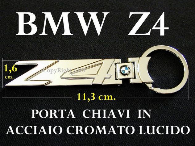 BMW M POWER X1 X5 Z4 Portachiavi chiavi in metallo cromato con scatola regalo - Foto 8