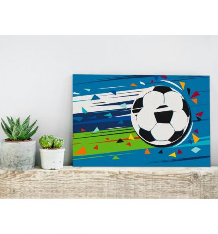 Quadro Fai Da Te 60x40 Cm. Calcio N.5 Arredalacasa Spedizione Gratis