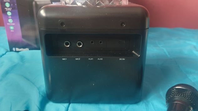 Karaoke Box cassa Usb e 2 microfoni - NUOVA - Foto 4