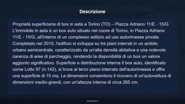 Immobile in asta di 15 m² in vendita a Torino - Foto 4