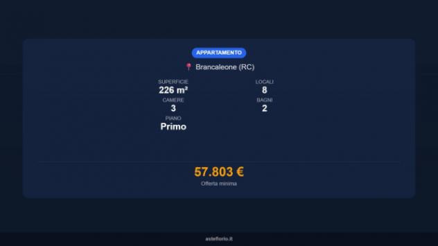 Immobile in asta di 226 m² in vendita a Brancaleone - Foto 16