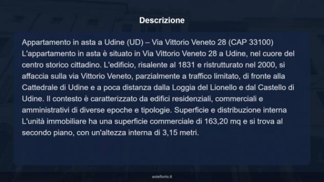 Immobile in asta di 163 m² con più di 5 locali in vendita a Udine - Foto 12