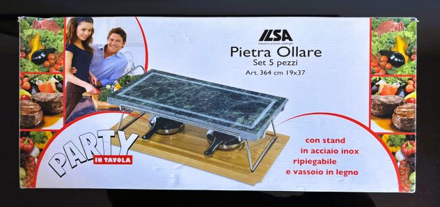 🔥 Set Pietra Ollare originale ILSA, completo e in ottime condizioni - Foto 2