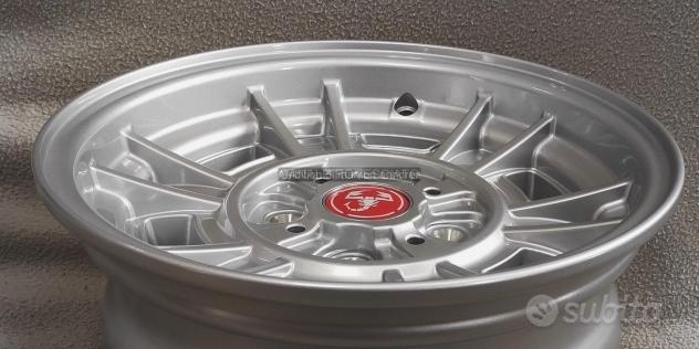 4 Cerchi lega CROMODORA CD66 13 4x98 Alfa Romeo - Foto 5
