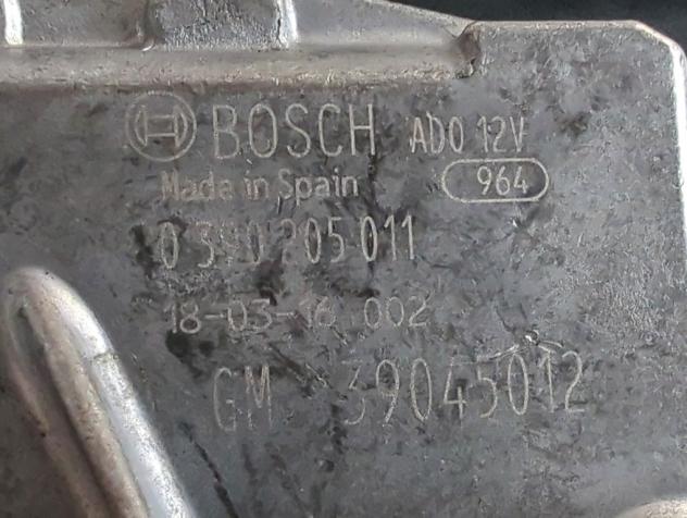 39045012 MOTORINO TERGILUNOTTO OPEL CORSA E 1.4 B 55KW 5M 5P (2018) RICAMBIO USATO 0390205011 - Foto 6